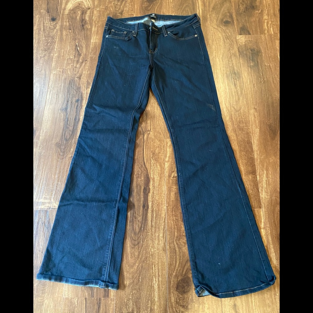 Just black flare jeans